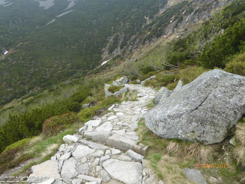 Philosophische Bildwanderung Karpacz - Kocioł Łomniczki - Śnieżka - Karkonosze - Krakonoše - Polen - Tschechien(Krummhübel - Melzergrund - Schneekoppe Riesengebirge)
