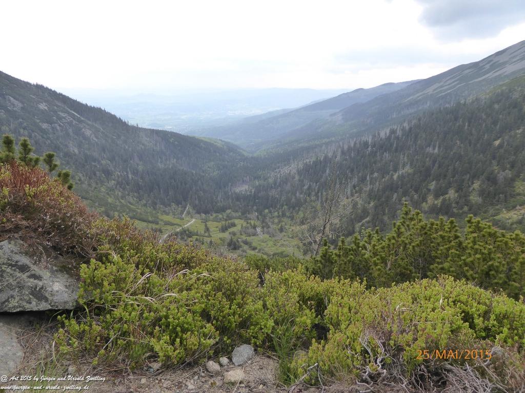 Philosophische Bildwanderung Karpacz - Kocioł Łomniczki - Śnieżka - Karkonosze - Krakonoše - Polen - Tschechien(Krummhübel - Melzergrund - Schneekoppe Riesengebirge)