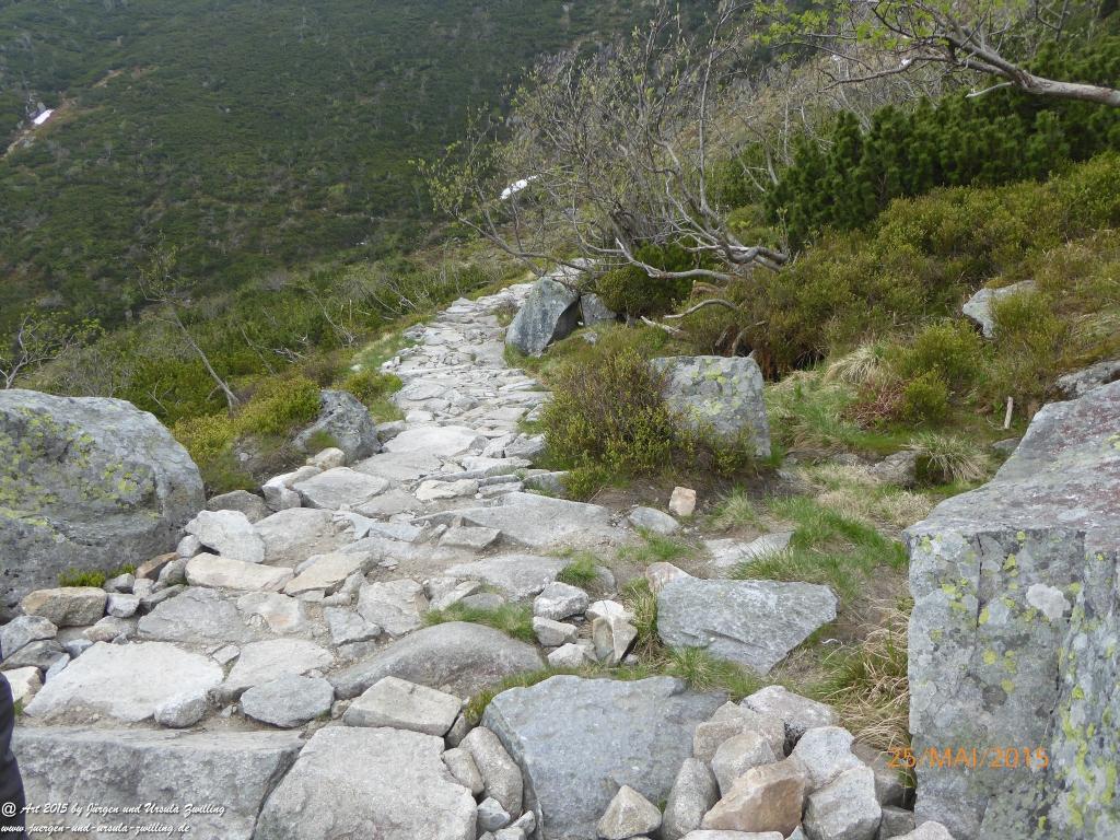 Philosophische Bildwanderung Karpacz - Kocioł Łomniczki - Śnieżka - Karkonosze - Krakonoše - Polen - Tschechien(Krummhübel - Melzergrund - Schneekoppe Riesengebirge)