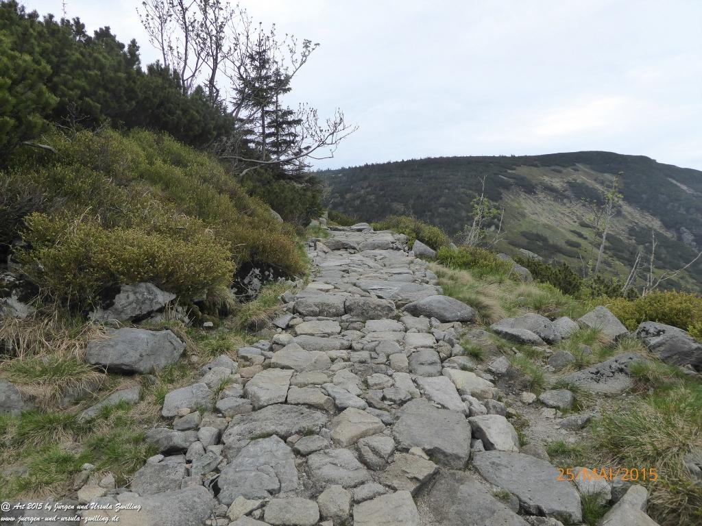 Philosophische Bildwanderung Karpacz - Kocioł Łomniczki - Śnieżka - Karkonosze - Krakonoše - Polen - Tschechien(Krummhübel - Melzergrund - Schneekoppe Riesengebirge)