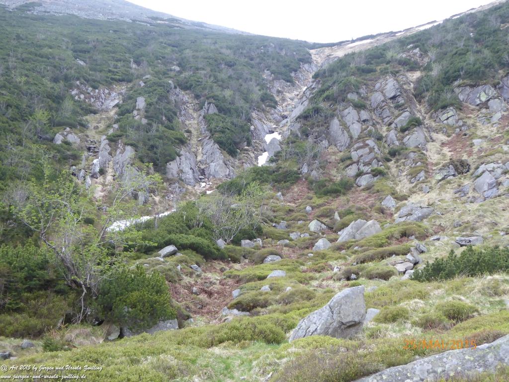 Philosophische Bildwanderung Karpacz - Kocioł Łomniczki - Śnieżka - Karkonosze - Krakonoše - Polen - Tschechien(Krummhübel - Melzergrund - Schneekoppe Riesengebirge)