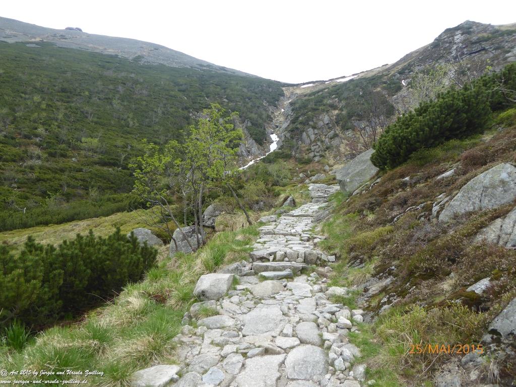 Philosophische Bildwanderung Karpacz - Kocioł Łomniczki - Śnieżka - Karkonosze - Krakonoše - Polen - Tschechien(Krummhübel - Melzergrund - Schneekoppe Riesengebirge)
