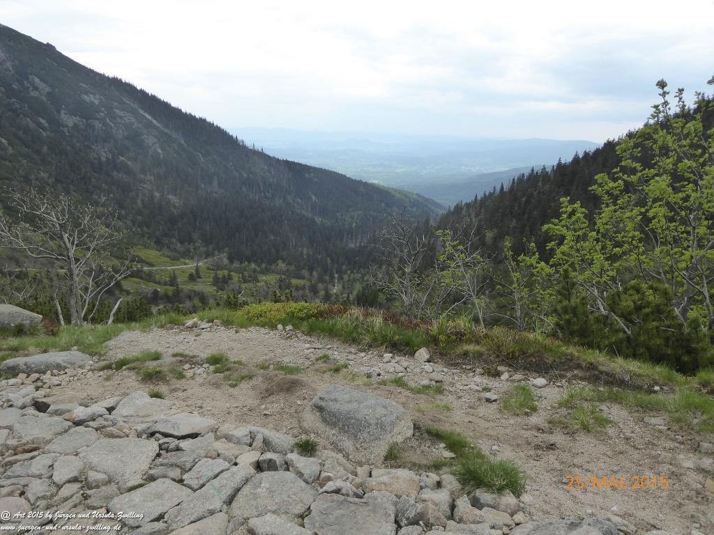 Philosophische Bildwanderung Karpacz - Kocioł Łomniczki - Śnieżka - Karkonosze - Krakonoše - Polen - Tschechien(Krummhübel - Melzergrund - Schneekoppe Riesengebirge)