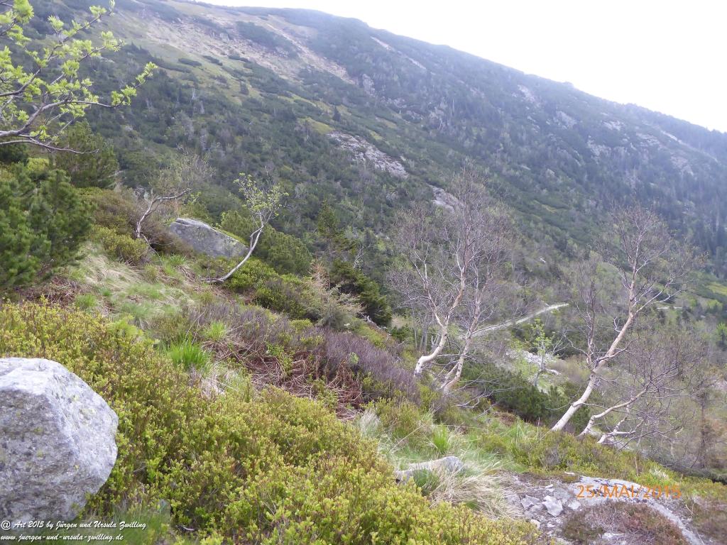 Philosophische Bildwanderung Karpacz - Kocioł Łomniczki - Śnieżka - Karkonosze - Krakonoše - Polen - Tschechien(Krummhübel - Melzergrund - Schneekoppe Riesengebirge)