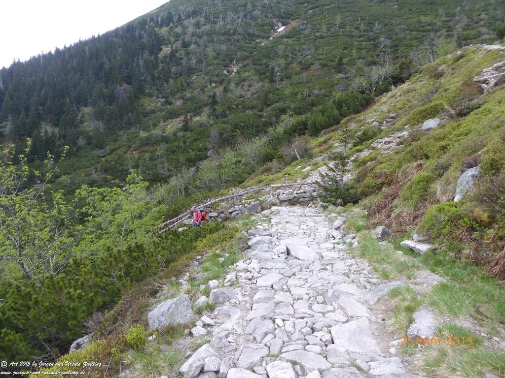 Philosophische Bildwanderung Karpacz - Kocioł Łomniczki - Śnieżka - Karkonosze - Krakonoše - Polen - Tschechien(Krummhübel - Melzergrund - Schneekoppe Riesengebirge)