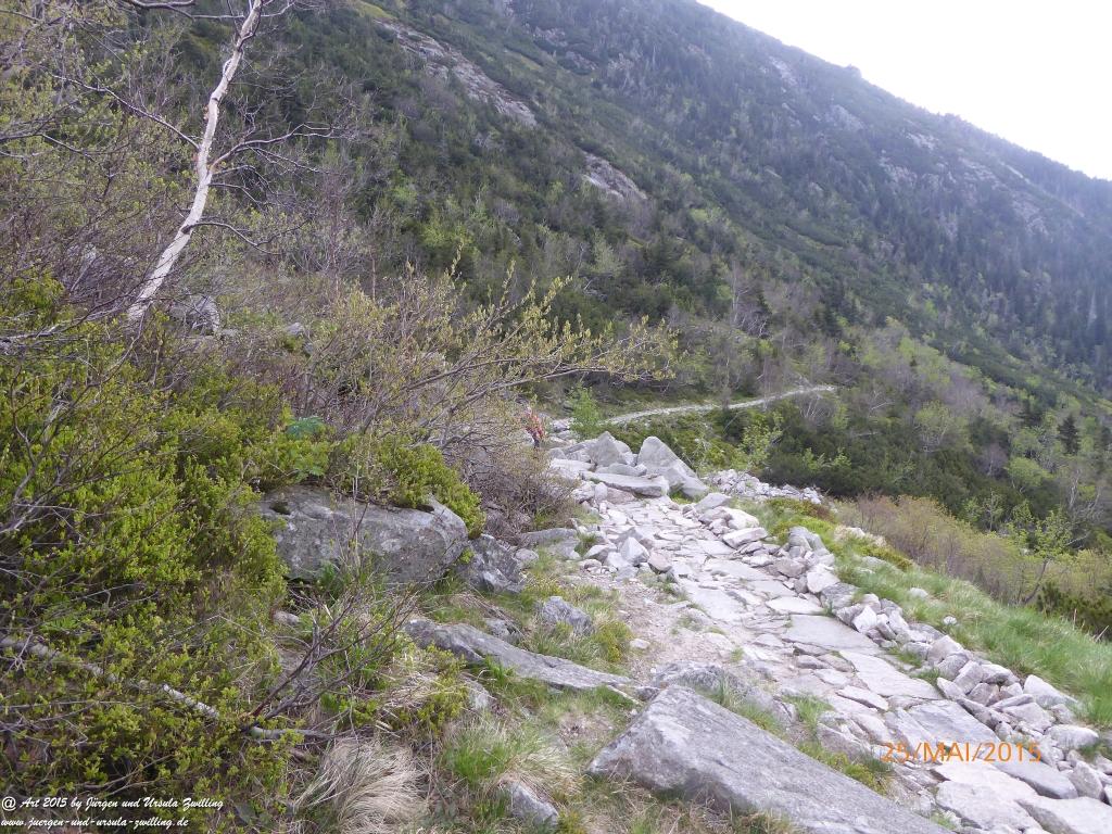 Philosophische Bildwanderung Karpacz - Kocioł Łomniczki - Śnieżka - Karkonosze - Krakonoše - Polen - Tschechien(Krummhübel - Melzergrund - Schneekoppe Riesengebirge)