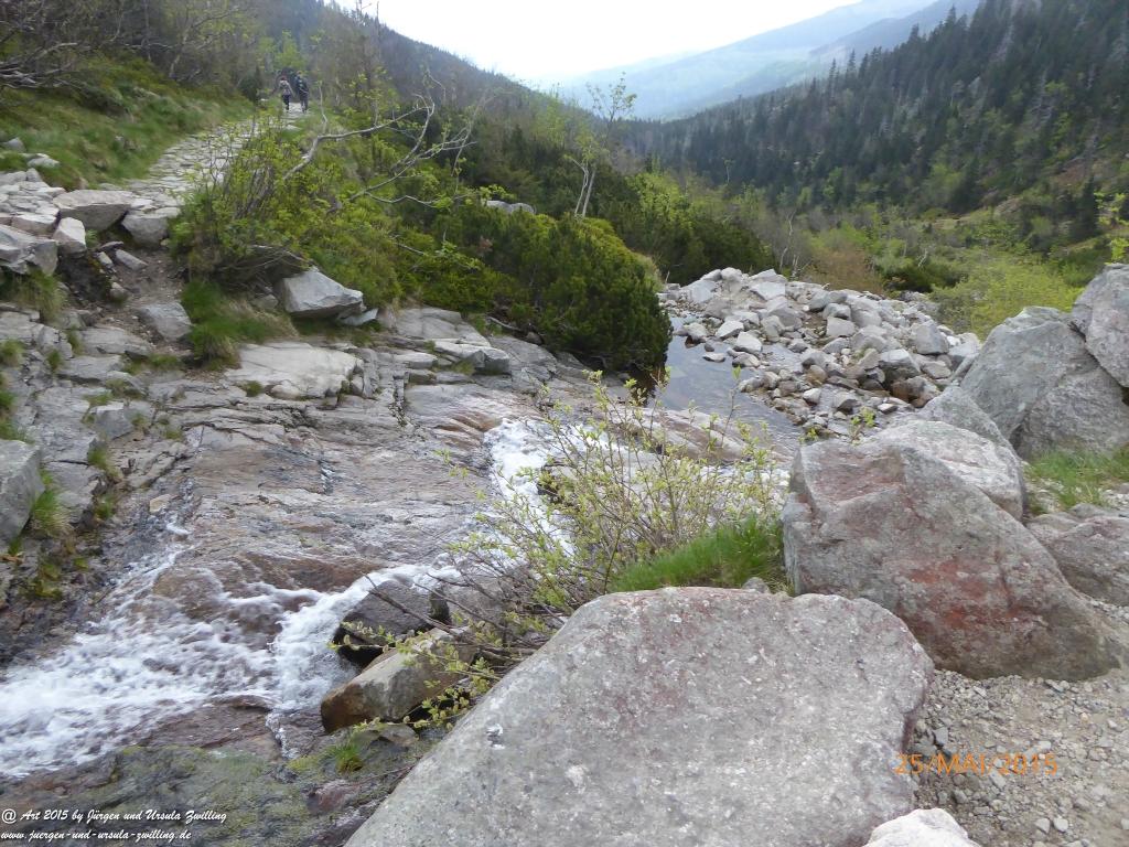 Philosophische Bildwanderung Karpacz - Kocioł Łomniczki - Śnieżka - Karkonosze - Krakonoše - Polen - Tschechien(Krummhübel - Melzergrund - Schneekoppe Riesengebirge)
