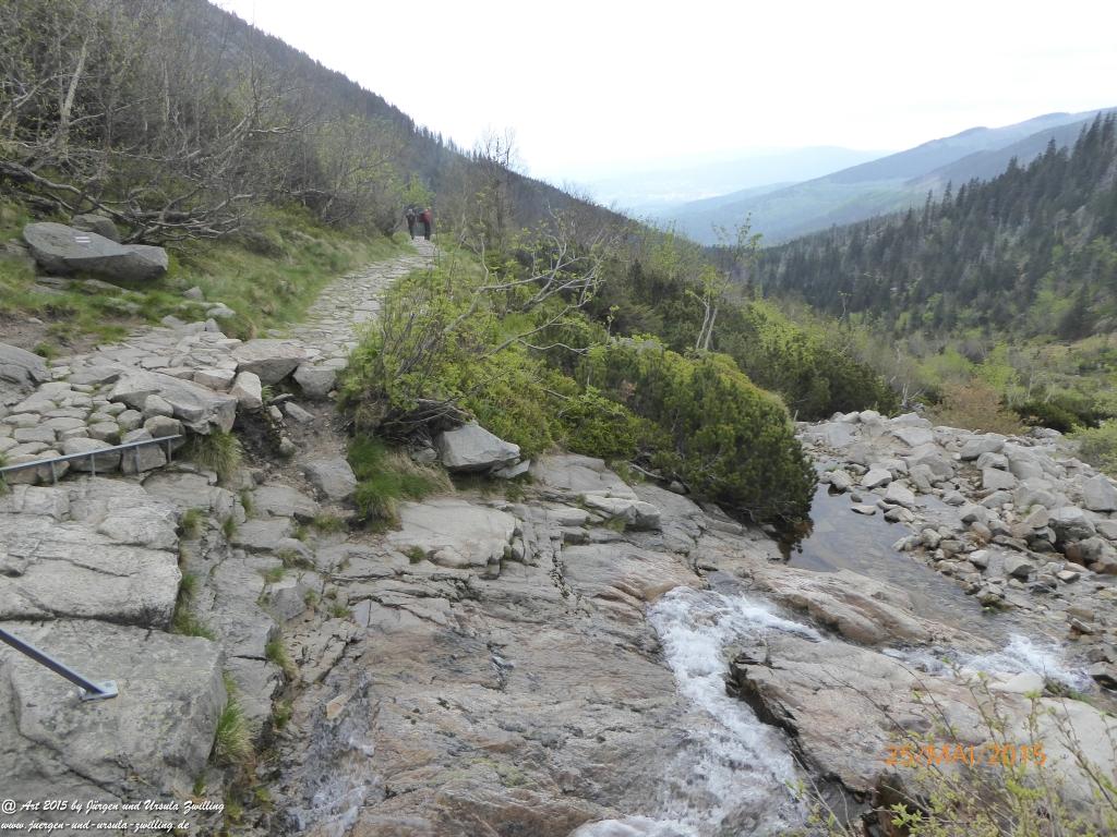 Philosophische Bildwanderung Karpacz - Kocioł Łomniczki - Śnieżka - Karkonosze - Krakonoše - Polen - Tschechien(Krummhübel - Melzergrund - Schneekoppe Riesengebirge)