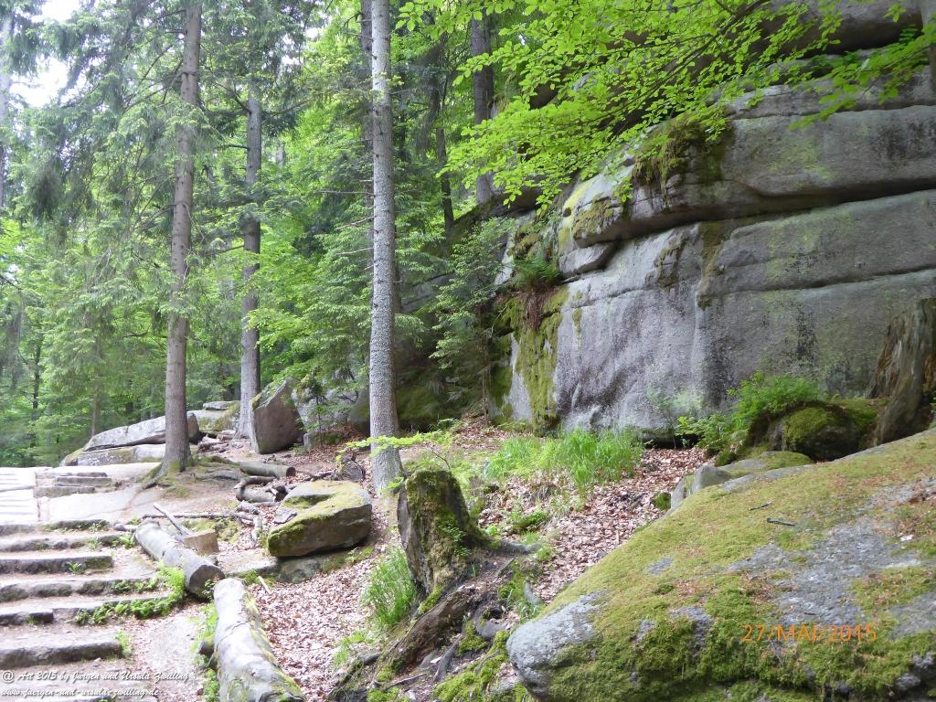 Philosophische Bildwanderung - Szklarska Poreba - Wodospad Szklarki - Hala pod Łabskim Szczytem - Polen - Tschechien(Schreiberhau -Kochelfall -Alte Schlesische Baude - Karkonosze - Krakonoše -Riesengebirge