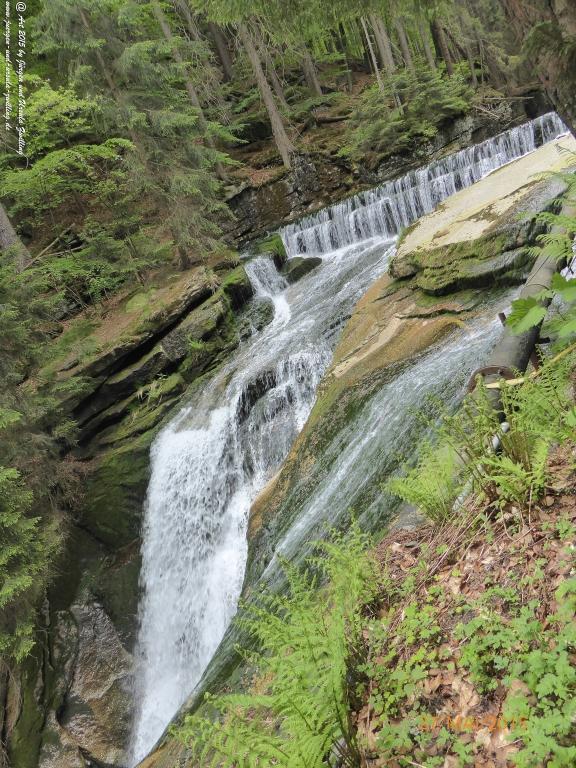 Philosophische Bildwanderung - Szklarska Poreba - Wodospad Szklarki - Hala pod Łabskim Szczytem - Polen - Tschechien(Schreiberhau -Kochelfall -Alte Schlesische Baude - Karkonosze - Krakonoše -Riesengebirge