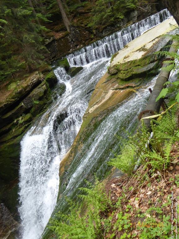 Philosophische Bildwanderung - Szklarska Poreba - Wodospad Szklarki - Hala pod Łabskim Szczytem - Polen - Tschechien(Schreiberhau -Kochelfall -Alte Schlesische Baude - Karkonosze - Krakonoše -Riesengebirge
