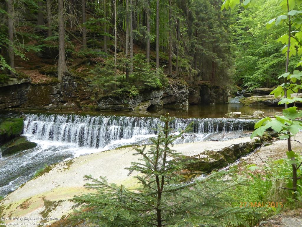 Philosophische Bildwanderung - Szklarska Poreba - Wodospad Szklarki - Hala pod Łabskim Szczytem - Polen - Tschechien(Schreiberhau -Kochelfall -Alte Schlesische Baude - Karkonosze - Krakonoše -Riesengebirge