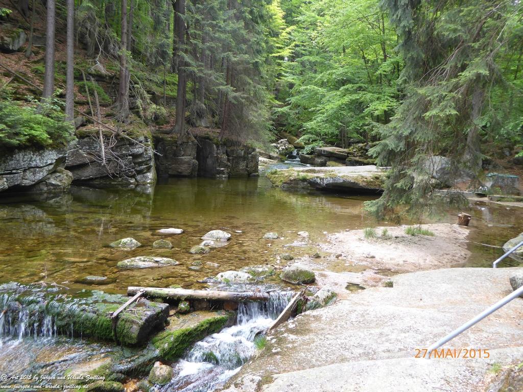 Philosophische Bildwanderung - Szklarska Poreba - Wodospad Szklarki - Hala pod Łabskim Szczytem - Polen - Tschechien(Schreiberhau -Kochelfall -Alte Schlesische Baude - Karkonosze - Krakonoše -Riesengebirge