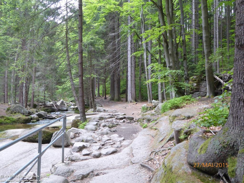 Philosophische Bildwanderung - Szklarska Poreba - Wodospad Szklarki - Hala pod Łabskim Szczytem - Polen - Tschechien(Schreiberhau -Kochelfall -Alte Schlesische Baude - Karkonosze - Krakonoše -Riesengebirge