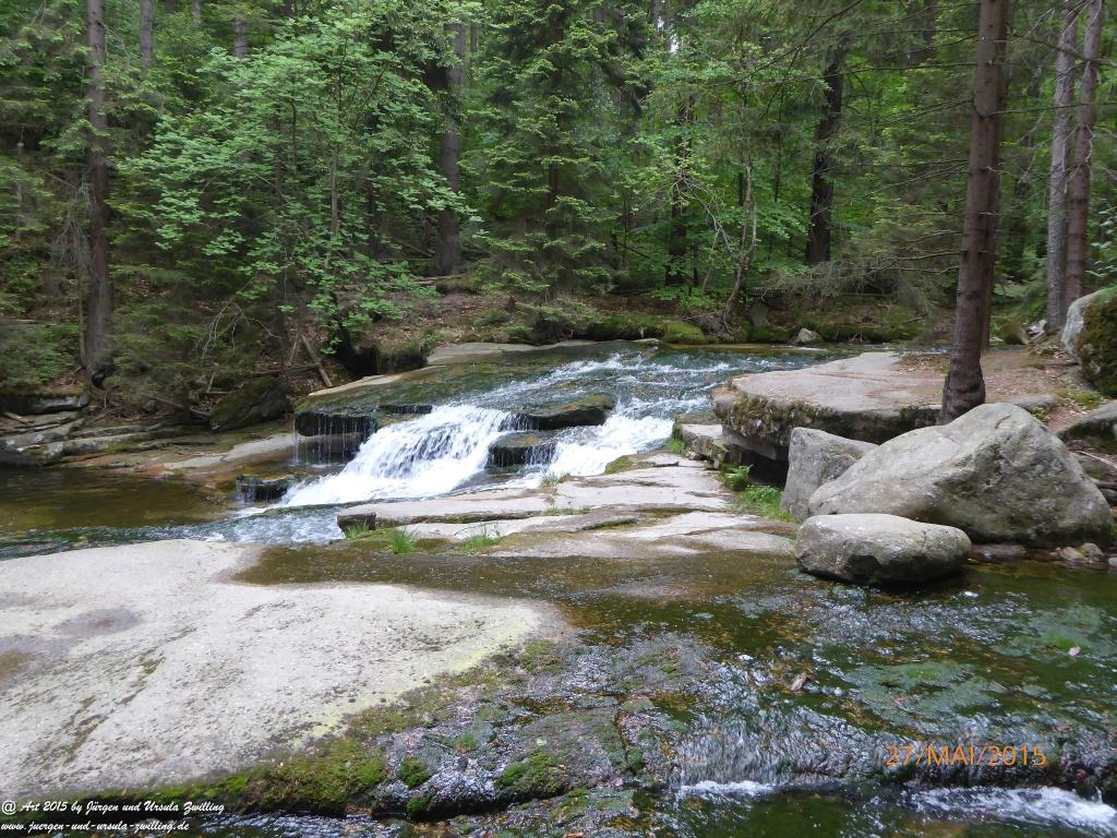 Philosophische Bildwanderung - Szklarska Poreba - Wodospad Szklarki - Hala pod Łabskim Szczytem - Polen - Tschechien(Schreiberhau -Kochelfall -Alte Schlesische Baude - Karkonosze - Krakonoše -Riesengebirge
