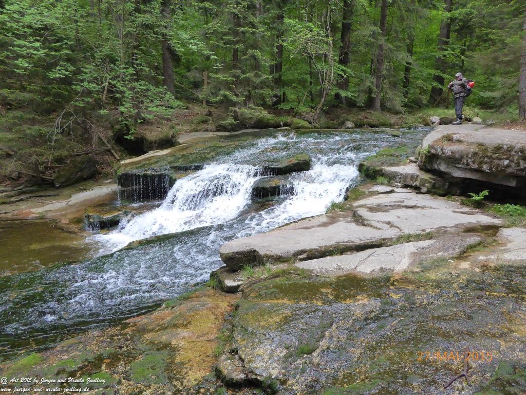 Philosophische Bildwanderung - Szklarska Poreba - Wodospad Szklarki - Hala pod Łabskim Szczytem - Polen - Tschechien(Schreiberhau -Kochelfall -Alte Schlesische Baude - Karkonosze - Krakonoše -Riesengebirge