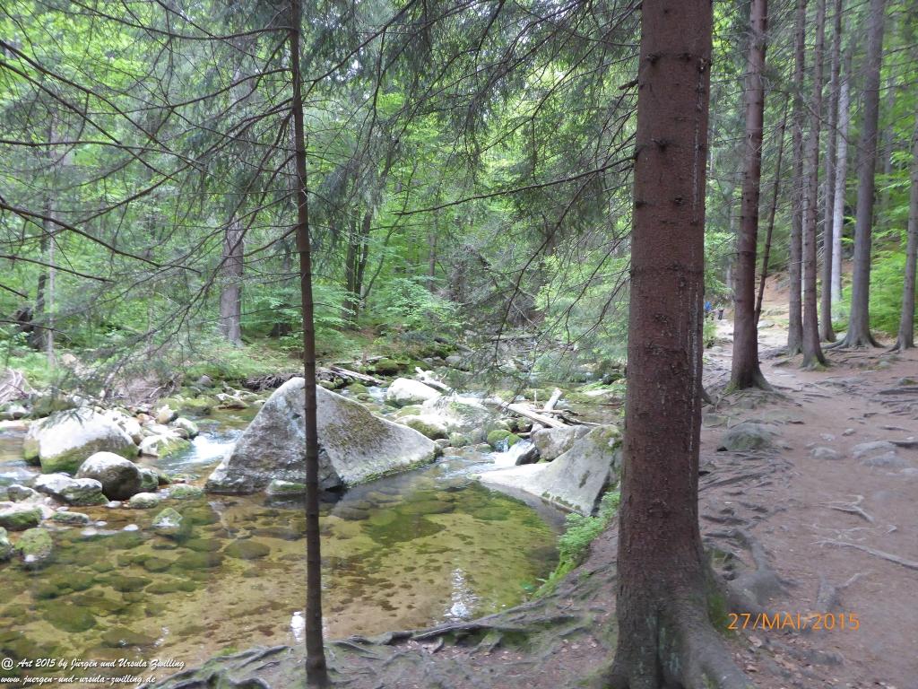 Philosophische Bildwanderung - Szklarska Poreba - Wodospad Szklarki - Hala pod Łabskim Szczytem - Polen - Tschechien(Schreiberhau -Kochelfall -Alte Schlesische Baude - Karkonosze - Krakonoše -Riesengebirge