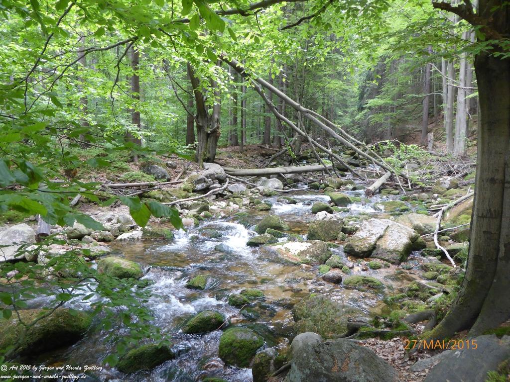 Philosophische Bildwanderung - Szklarska Poreba - Wodospad Szklarki - Hala pod Łabskim Szczytem - Polen - Tschechien(Schreiberhau -Kochelfall -Alte Schlesische Baude - Karkonosze - Krakonoše -Riesengebirge