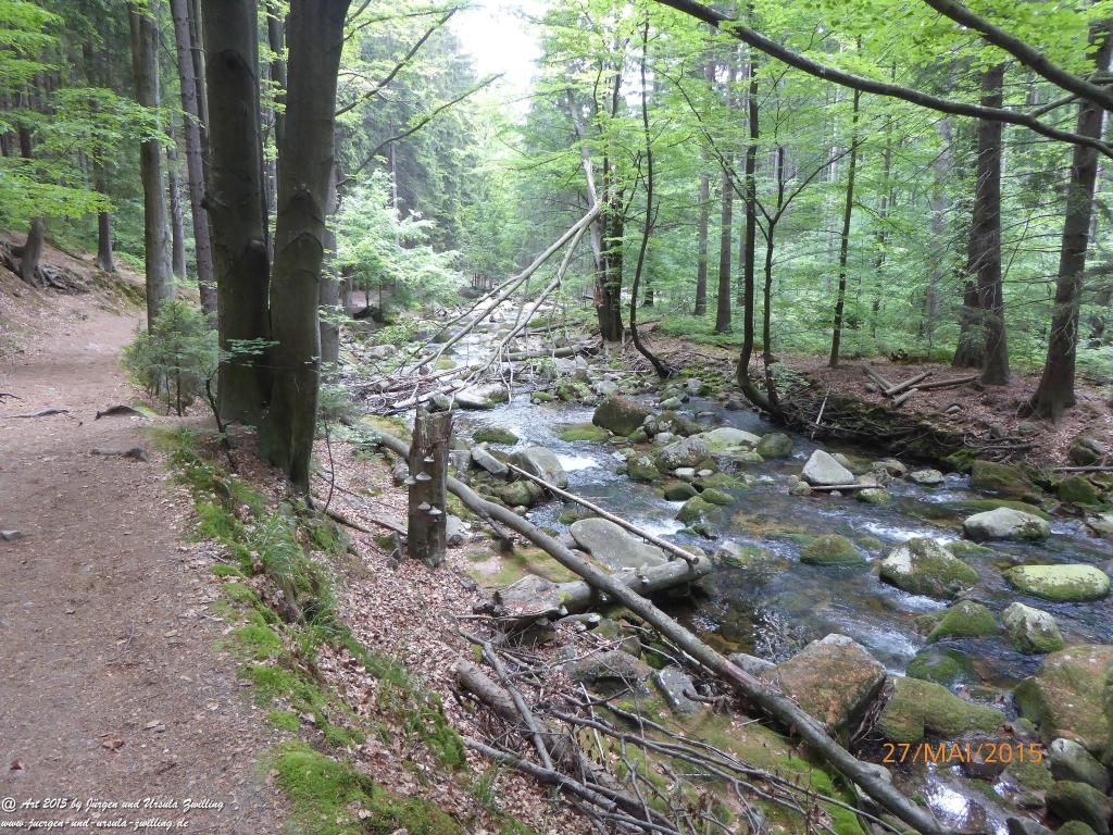 Philosophische Bildwanderung - Szklarska Poreba - Wodospad Szklarki - Hala pod Łabskim Szczytem - Polen - Tschechien(Schreiberhau -Kochelfall -Alte Schlesische Baude - Karkonosze - Krakonoše -Riesengebirge