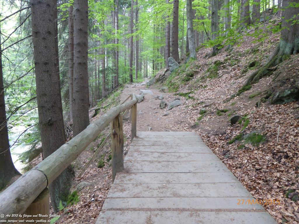 Philosophische Bildwanderung - Szklarska Poreba - Wodospad Szklarki - Hala pod Łabskim Szczytem - Polen - Tschechien(Schreiberhau -Kochelfall -Alte Schlesische Baude - Karkonosze - Krakonoše -Riesengebirge