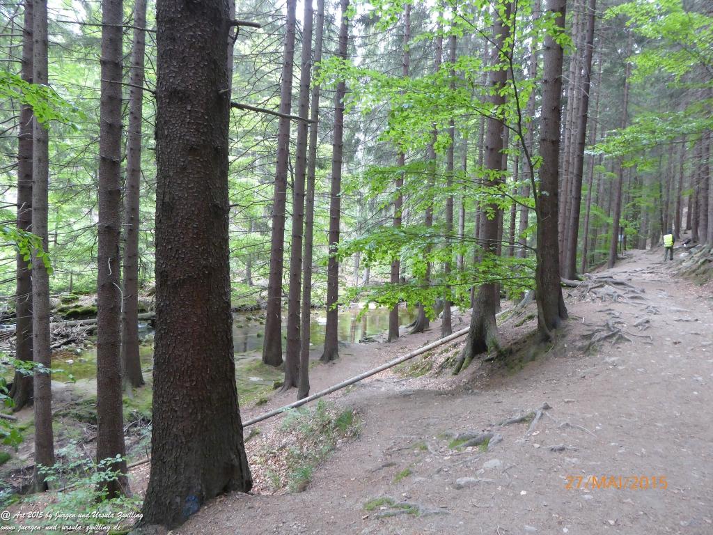 Philosophische Bildwanderung - Szklarska Poreba - Wodospad Szklarki - Hala pod Łabskim Szczytem - Polen - Tschechien(Schreiberhau -Kochelfall -Alte Schlesische Baude - Karkonosze - Krakonoše -Riesengebirge