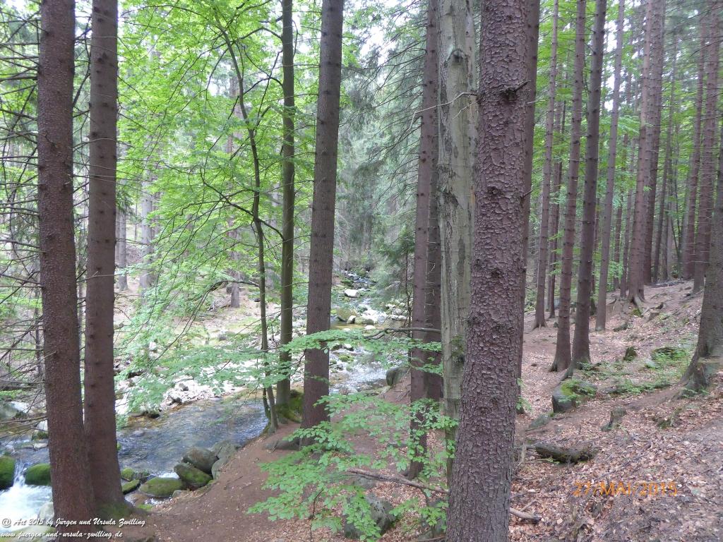Philosophische Bildwanderung - Szklarska Poreba - Wodospad Szklarki - Hala pod Łabskim Szczytem - Polen - Tschechien(Schreiberhau -Kochelfall -Alte Schlesische Baude - Karkonosze - Krakonoše -Riesengebirge