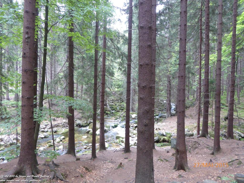 Philosophische Bildwanderung - Szklarska Poreba - Wodospad Szklarki - Hala pod Łabskim Szczytem - Polen - Tschechien(Schreiberhau -Kochelfall -Alte Schlesische Baude - Karkonosze - Krakonoše -Riesengebirge