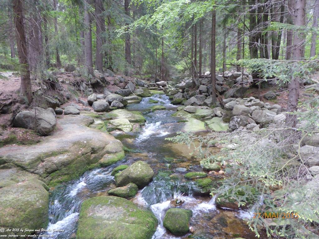 Philosophische Bildwanderung - Szklarska Poreba - Wodospad Szklarki - Hala pod Łabskim Szczytem - Polen - Tschechien(Schreiberhau -Kochelfall -Alte Schlesische Baude - Karkonosze - Krakonoše -Riesengebirge