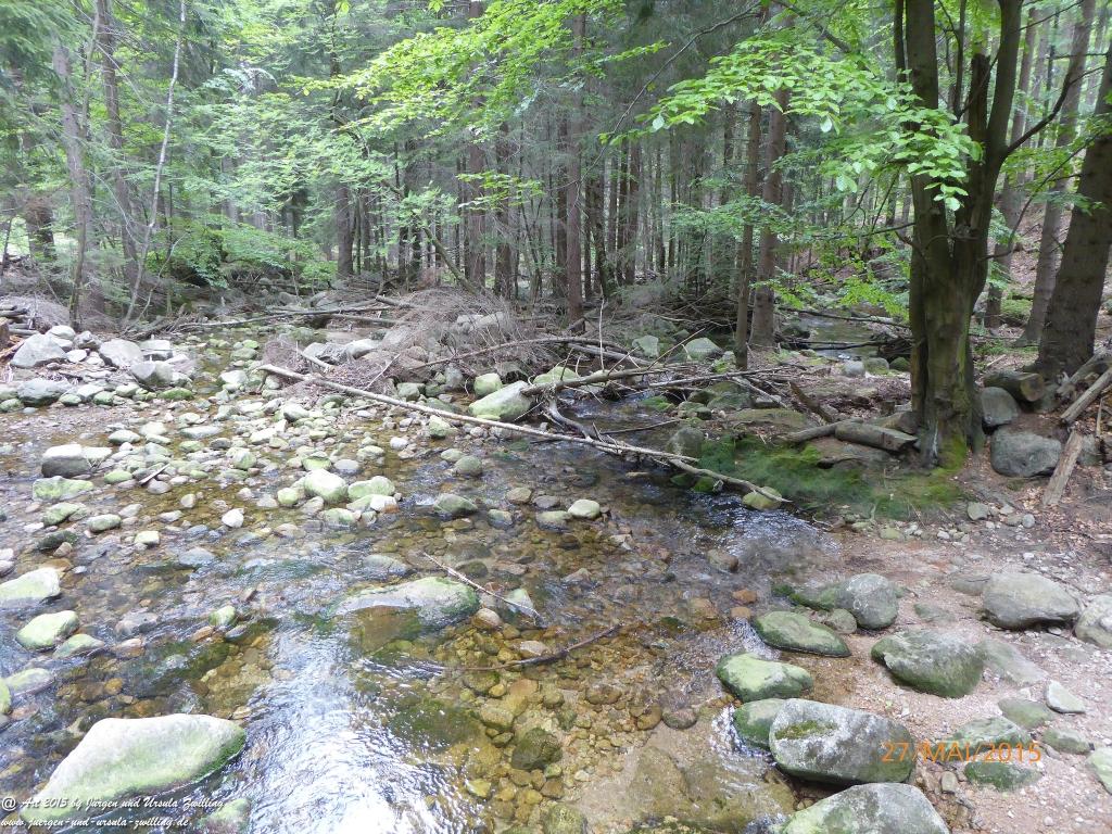 Philosophische Bildwanderung - Szklarska Poreba - Wodospad Szklarki - Hala pod Łabskim Szczytem - Polen - Tschechien(Schreiberhau -Kochelfall -Alte Schlesische Baude - Karkonosze - Krakonoše -Riesengebirge