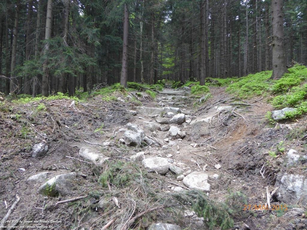 Philosophische Bildwanderung - Szklarska Poreba - Wodospad Szklarki - Hala pod Łabskim Szczytem - Polen - Tschechien(Schreiberhau -Kochelfall -Alte Schlesische Baude - Karkonosze - Krakonoše -Riesengebirge