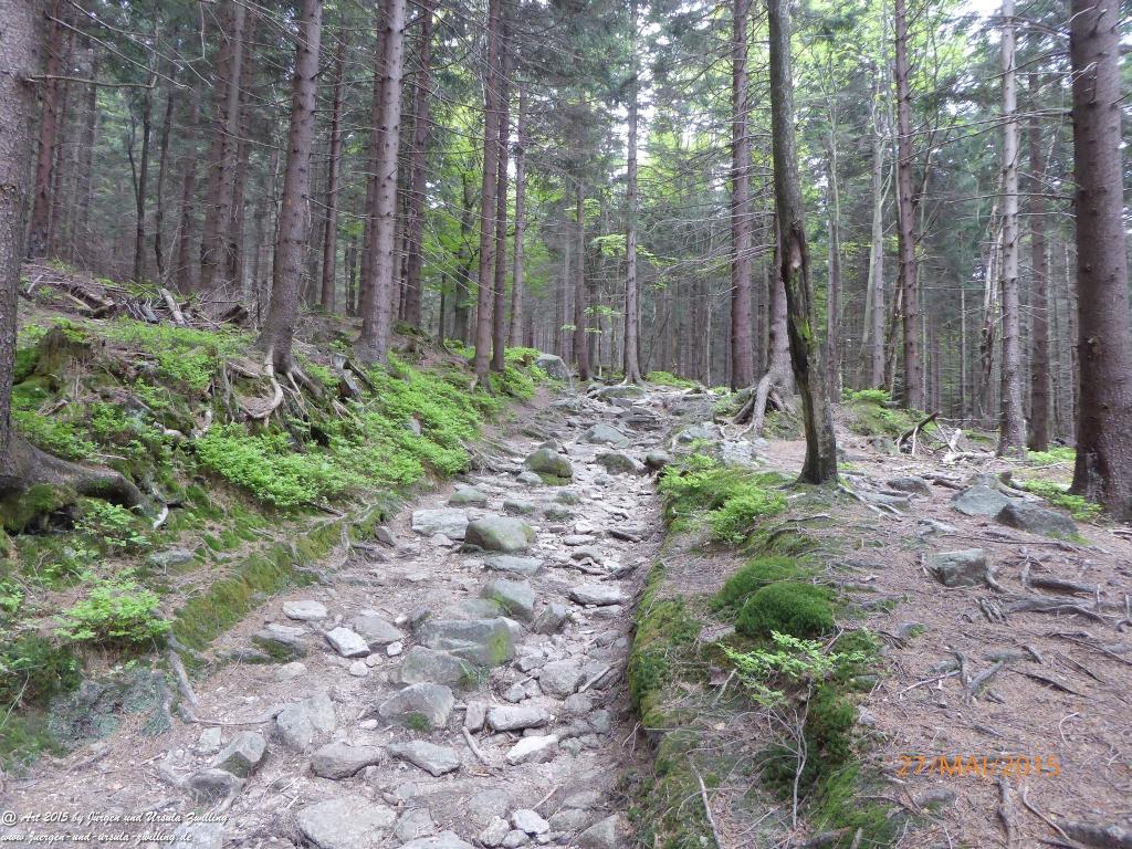 Philosophische Bildwanderung - Szklarska Poreba - Wodospad Szklarki - Hala pod Łabskim Szczytem - Polen - Tschechien(Schreiberhau -Kochelfall -Alte Schlesische Baude - Karkonosze - Krakonoše -Riesengebirge