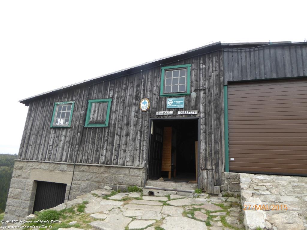 Philosophische Bildwanderung - Szklarska Poreba - Wodospad Szklarki - Hala pod Łabskim Szczytem - Polen - Tschechien(Schreiberhau -Kochelfall -Alte Schlesische Baude - Karkonosze - Krakonoše -Riesengebirge