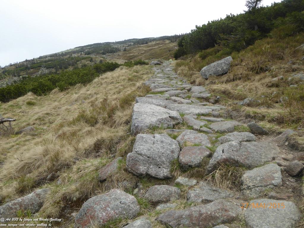 Philosophische Bildwanderung - Szklarska Poreba - Wodospad Szklarki - Hala pod Łabskim Szczytem - Polen - Tschechien(Schreiberhau -Kochelfall -Alte Schlesische Baude - Karkonosze - Krakonoše -Riesengebirge