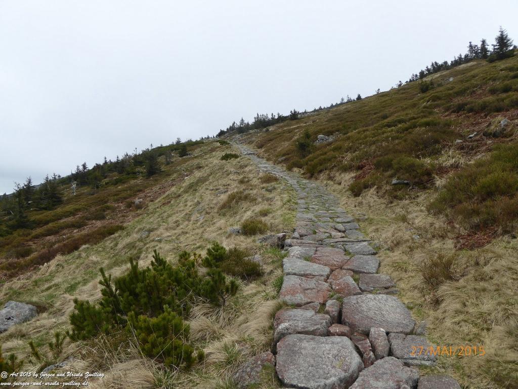 Philosophische Bildwanderung - Szklarska Poreba - Wodospad Szklarki - Hala pod Łabskim Szczytem - Polen - Tschechien(Schreiberhau -Kochelfall -Alte Schlesische Baude - Karkonosze - Krakonoše -Riesengebirge