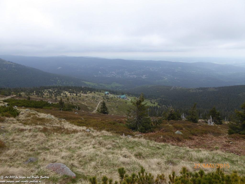 Philosophische Bildwanderung - Szklarska Poreba - Wodospad Szklarki - Hala pod Łabskim Szczytem - Polen - Tschechien(Schreiberhau -Kochelfall -Alte Schlesische Baude - Karkonosze - Krakonoše -Riesengebirge