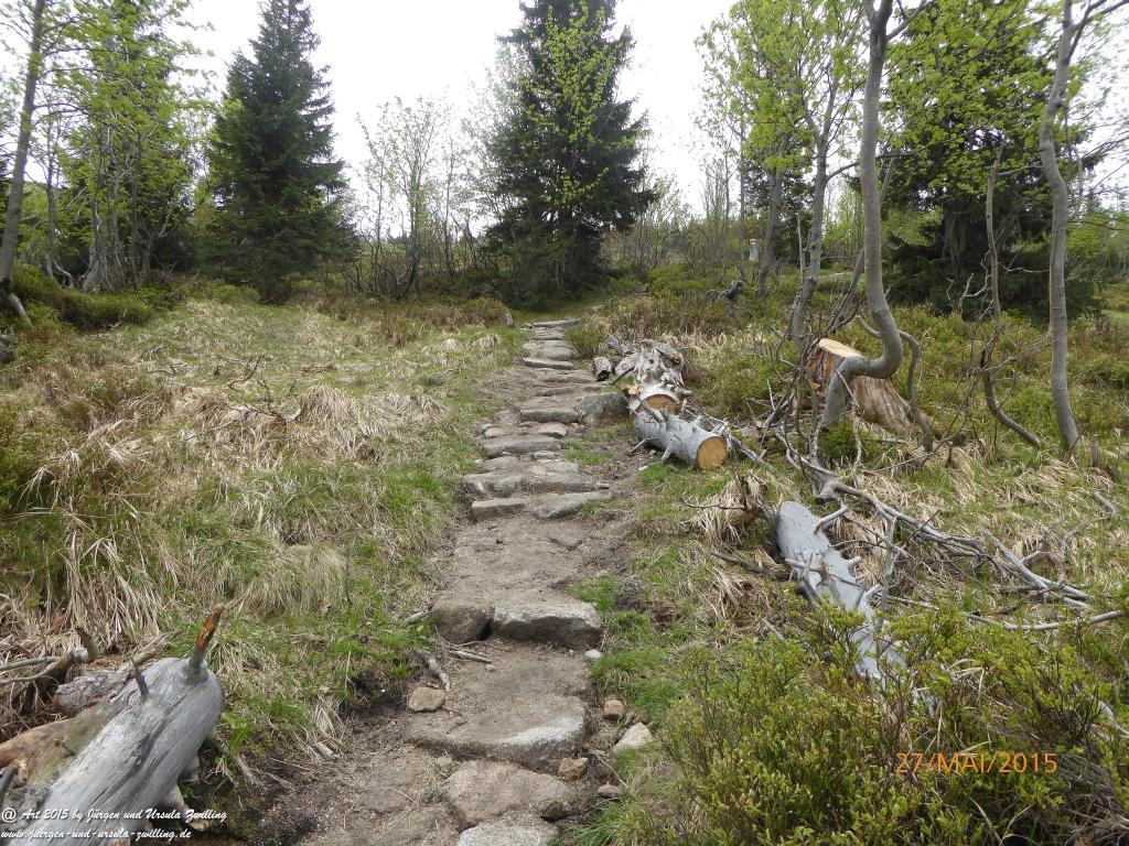 Philosophische Bildwanderung - Szklarska Poreba - Wodospad Szklarki - Hala pod Łabskim Szczytem - Polen - Tschechien(Schreiberhau -Kochelfall -Alte Schlesische Baude - Karkonosze - Krakonoše -Riesengebirge