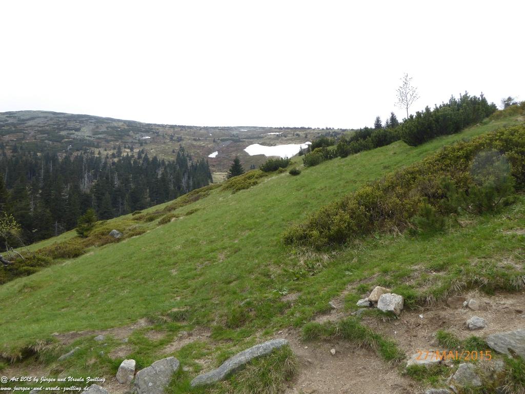 Philosophische Bildwanderung - Szklarska Poreba - Wodospad Szklarki - Hala pod Łabskim Szczytem - Polen - Tschechien(Schreiberhau -Kochelfall -Alte Schlesische Baude - Karkonosze - Krakonoše -Riesengebirge