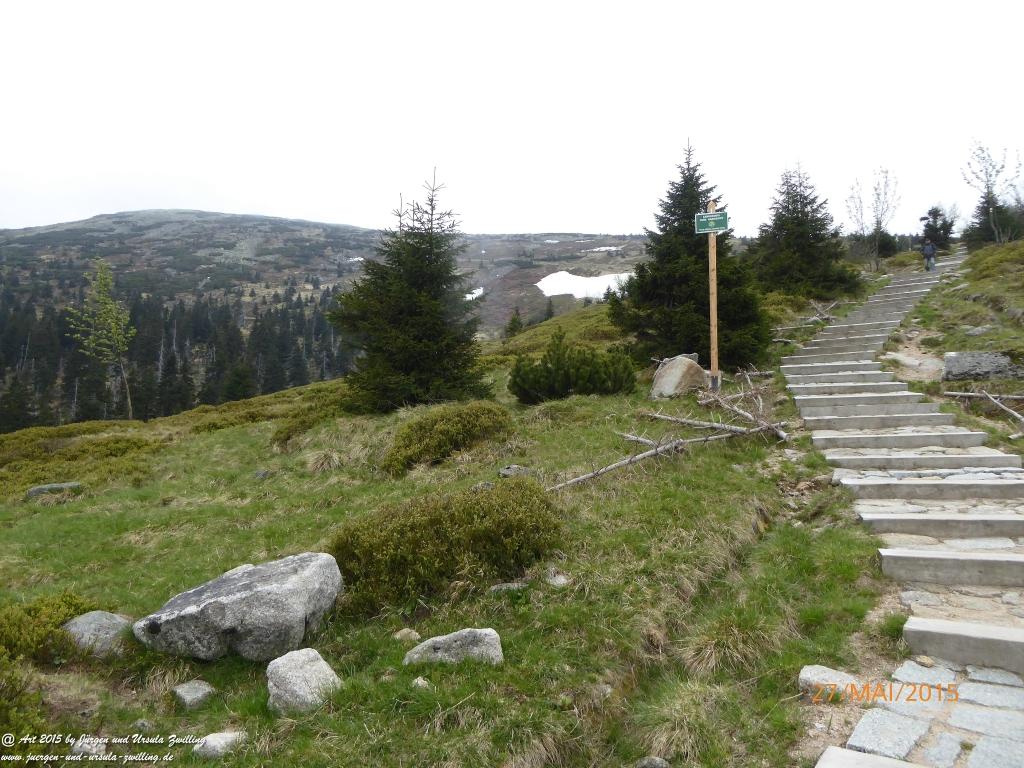 Philosophische Bildwanderung - Szklarska Poreba - Wodospad Szklarki - Hala pod Łabskim Szczytem - Polen - Tschechien(Schreiberhau -Kochelfall -Alte Schlesische Baude - Karkonosze - Krakonoše -Riesengebirge