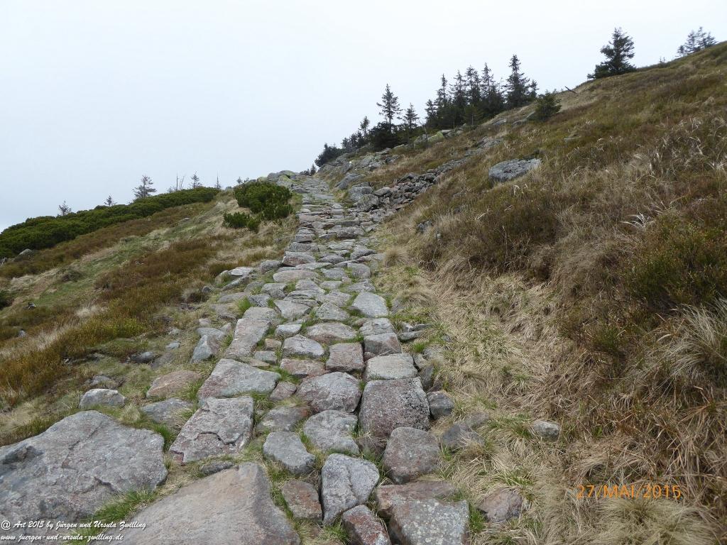 Philosophische Bildwanderung - Szklarska Poreba - Wodospad Szklarki - Hala pod Łabskim Szczytem - Polen - Tschechien(Schreiberhau -Kochelfall -Alte Schlesische Baude - Karkonosze - Krakonoše -Riesengebirge