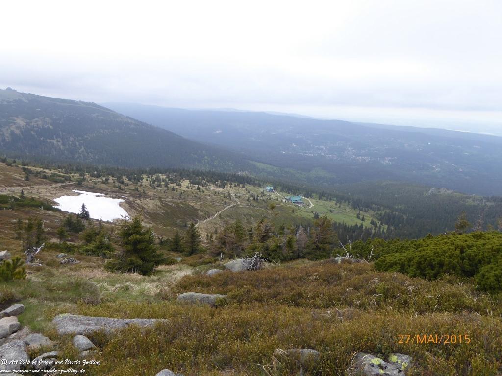 Philosophische Bildwanderung - Szklarska Poreba - Wodospad Szklarki - Hala pod Łabskim Szczytem - Polen - Tschechien(Schreiberhau -Kochelfall -Alte Schlesische Baude - Karkonosze - Krakonoše -Riesengebirge