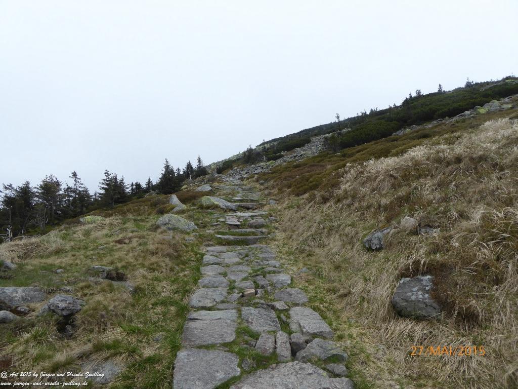 Philosophische Bildwanderung - Szklarska Poreba - Wodospad Szklarki - Hala pod Łabskim Szczytem - Polen - Tschechien(Schreiberhau -Kochelfall -Alte Schlesische Baude - Karkonosze - Krakonoše -Riesengebirge