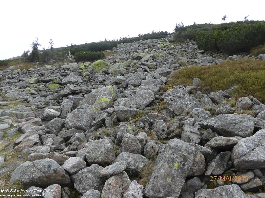 Philosophische Bildwanderung - Szklarska Poreba - Wodospad Szklarki - Hala pod Łabskim Szczytem - Polen - Tschechien(Schreiberhau -Kochelfall -Alte Schlesische Baude - Karkonosze - Krakonoše -Riesengebirge