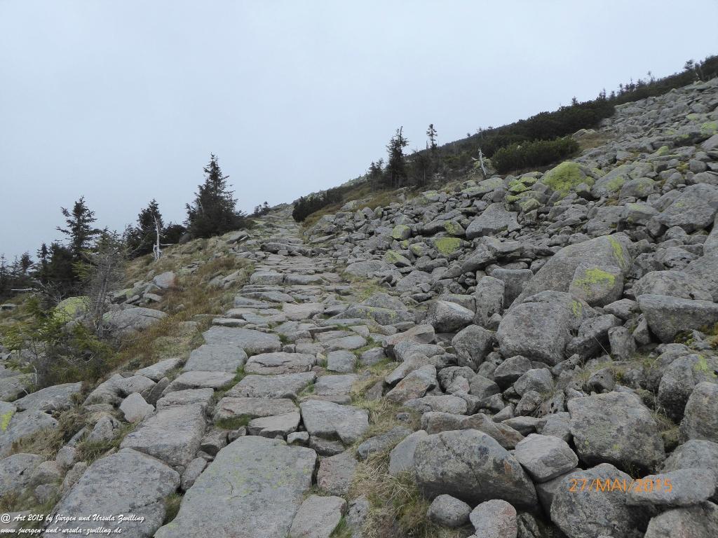 Philosophische Bildwanderung - Szklarska Poreba - Wodospad Szklarki - Hala pod Łabskim Szczytem - Polen - Tschechien(Schreiberhau -Kochelfall -Alte Schlesische Baude - Karkonosze - Krakonoše -Riesengebirge