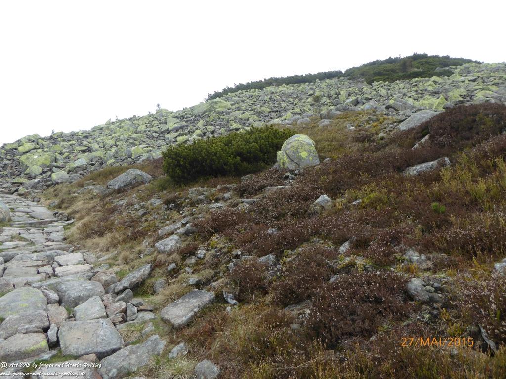 Philosophische Bildwanderung - Szklarska Poreba - Wodospad Szklarki - Hala pod Łabskim Szczytem - Polen - Tschechien(Schreiberhau -Kochelfall -Alte Schlesische Baude - Karkonosze - Krakonoše -Riesengebirge