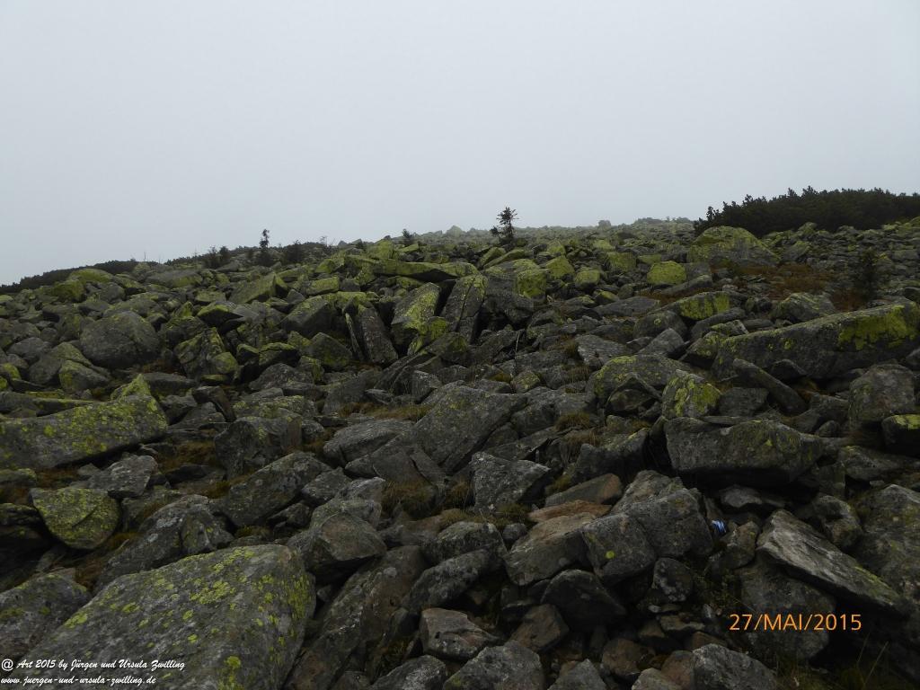 Philosophische Bildwanderung - Szklarska Poreba - Wodospad Szklarki - Hala pod Łabskim Szczytem - Polen - Tschechien(Schreiberhau -Kochelfall -Alte Schlesische Baude - Karkonosze - Krakonoše -Riesengebirge