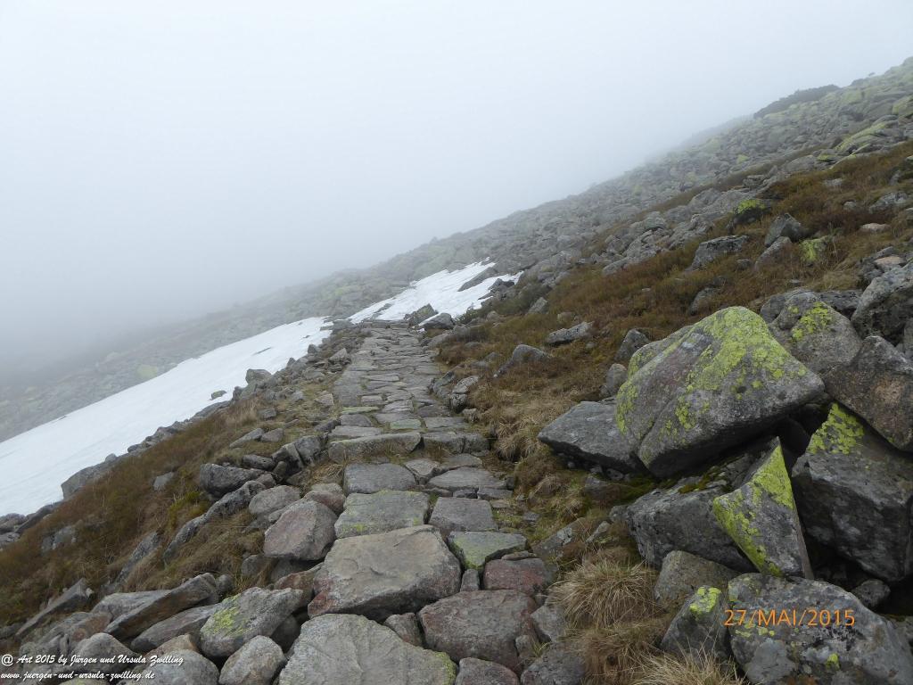 Philosophische Bildwanderung - Szklarska Poreba - Wodospad Szklarki - Hala pod Łabskim Szczytem - Polen - Tschechien(Schreiberhau -Kochelfall -Alte Schlesische Baude - Karkonosze - Krakonoše -Riesengebirge