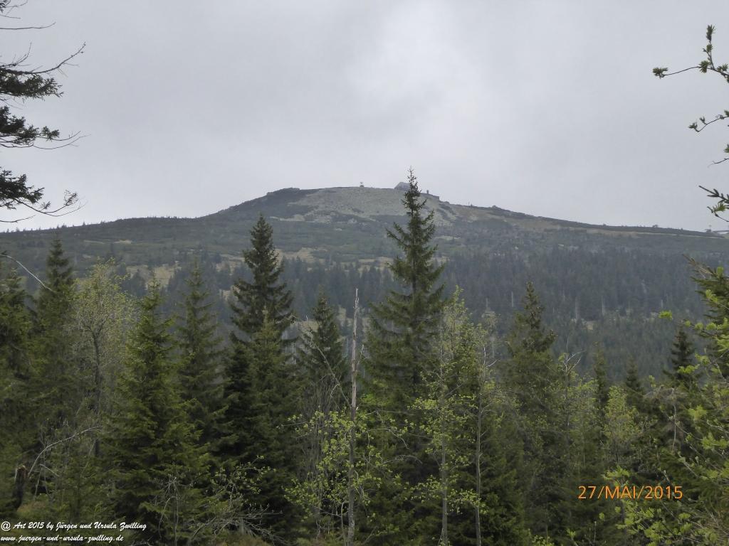 Philosophische Bildwanderung - Szklarska Poreba - Wodospad Szklarki - Hala pod Łabskim Szczytem - Polen - Tschechien(Schreiberhau -Kochelfall -Alte Schlesische Baude - Karkonosze - Krakonoše -Riesengebirge
