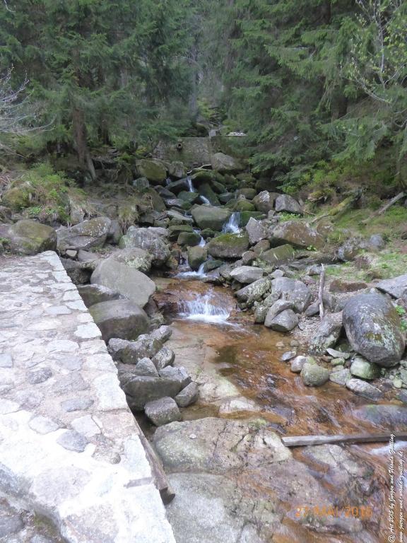 Philosophische Bildwanderung - Szklarska Poreba - Wodospad Szklarki - Hala pod Łabskim Szczytem - Polen - Tschechien(Schreiberhau -Kochelfall -Alte Schlesische Baude - Karkonosze - Krakonoše -Riesengebirge