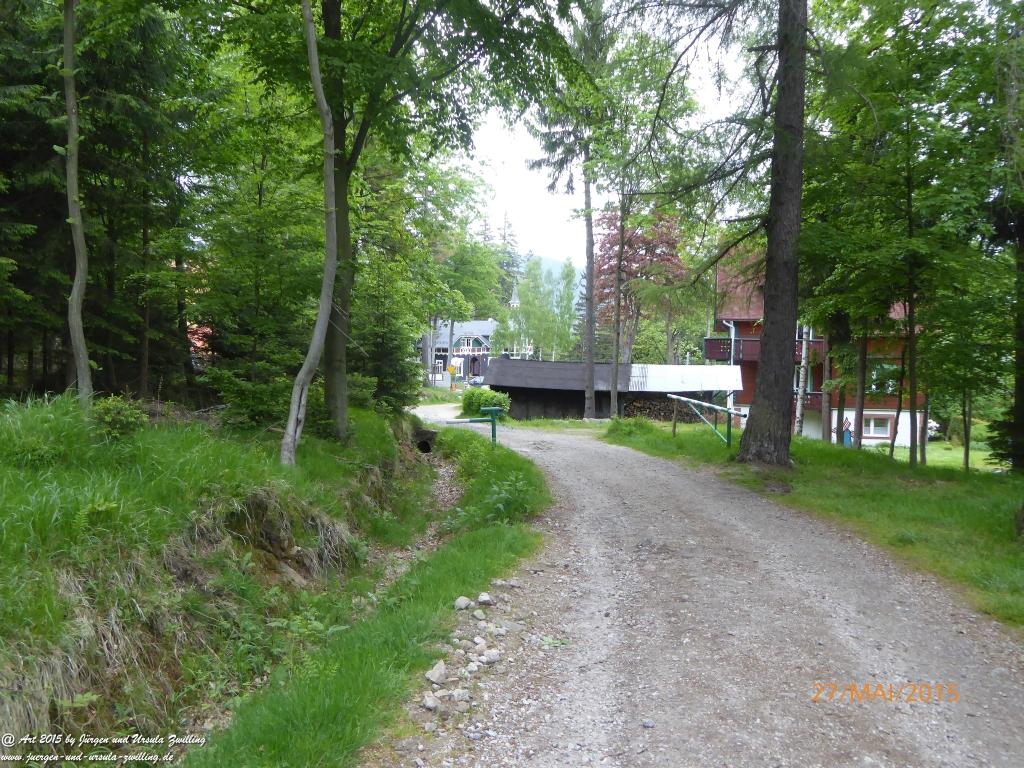 Philosophische Bildwanderung - Szklarska Poreba - Wodospad Szklarki - Hala pod Łabskim Szczytem - Polen - Tschechien(Schreiberhau -Kochelfall -Alte Schlesische Baude - Karkonosze - Krakonoše -Riesengebirge