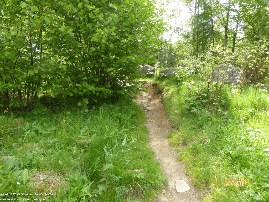 Philosophische Bildwanderung - Przesieka - Borowice - Słonecznik -Karkonosze - Krakonoše  - Polen -Tschechien -(Hain - Baberhäuser - Mittagstein - Riesengebirge